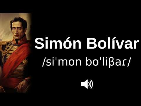 🇻🇪 How to pronounce Simón Bolívar (CORRECTLY!)