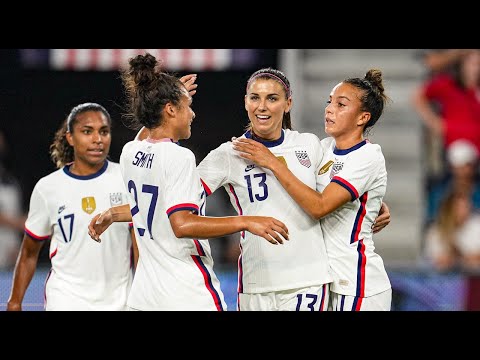 USWNT vs. Paraguay: Alex Morgan Third Goal - Sept. 21, 2021