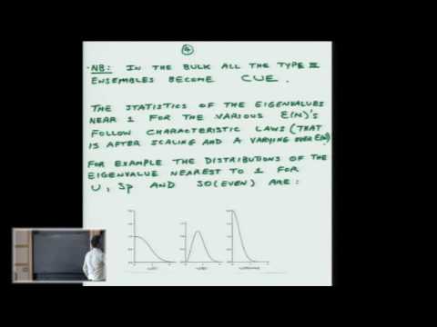 Random Matrix Theory and Zeta Functions - Peter Sarnak