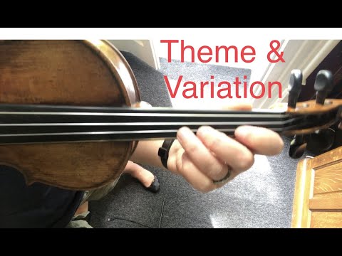 ABRSM Grade 3 Violin 2020-2023 A:2 Theme and Variation