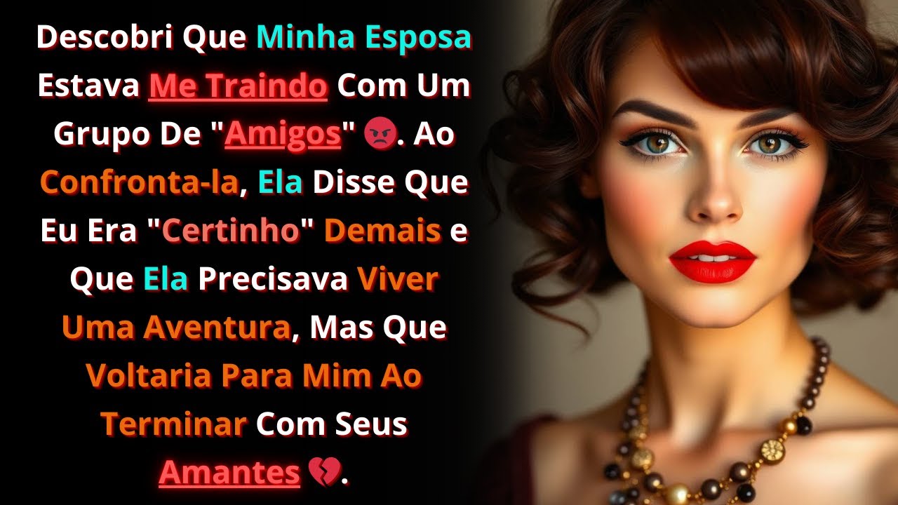 Minha Esposa Estava Me Traindo Com Amigos Porque Me Achava Certinho Demais. 😡💔 - traição reddit