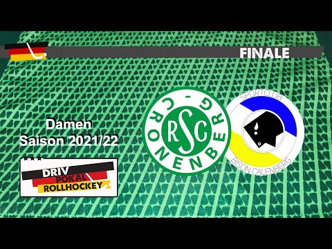 DRIV Pokal Damen 2021/22 FINALE: 🟢⚪️ RSC Cronenberg Löwen 🆚 - SC Bison Calenberg
