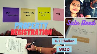 Property Registration Process in Karnataka - Hindi | MOD | K2 Challan Online