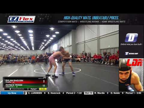 Mat 8 126 Dylan Ragusin Illinois Vs PATRICK MCKEE Minnesota 1