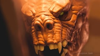 Sculpting a Deathclaw from Fallout 4 Traditionally - Sculpture_Geek