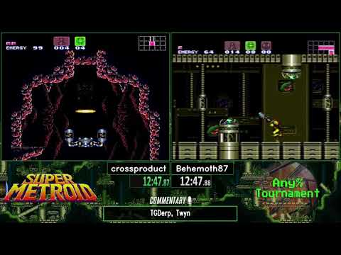 crossproduct vs Behemoth87.  SM Any% Tournament 2018