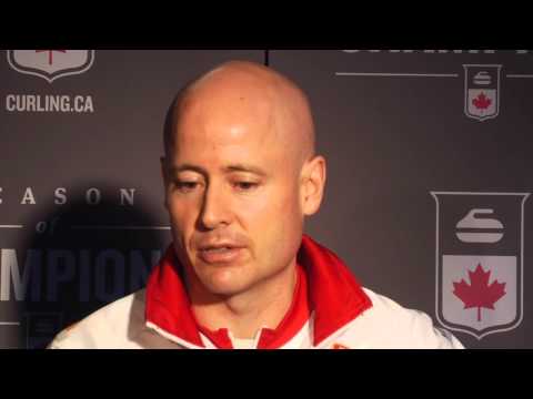 Draw 7 Media Scrum - 2015 Home Hardware Canada Cup