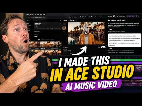 I Let ACE Studio AI Make My Music Video