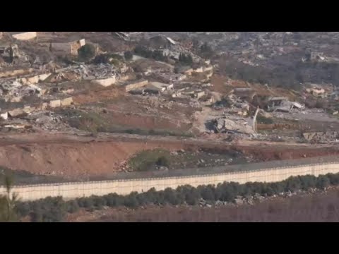 Israel-Lebanon border as deadline for Israeli withdrawal from Lebanon expires | AFP