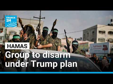 Hamas agrees to disarm under Trump plan, but no word yet from Israel