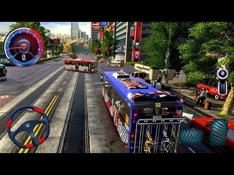 Bus Simulator 2023 - Coach Bus Realistic Driving: New Multiplayer - #2 (iOS, Android)