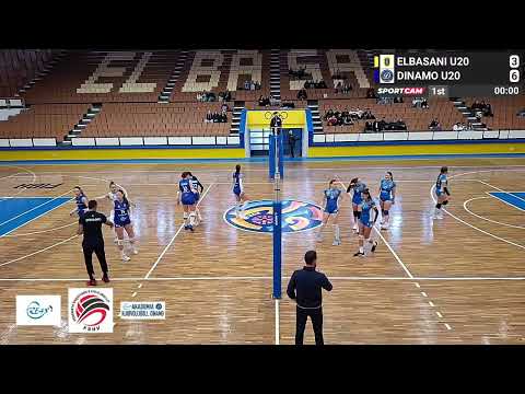 Volejboll Femra U20 Sezoni 2025-2026 Java 3 Elbasani-Dinamo 0-3 26 October 2025