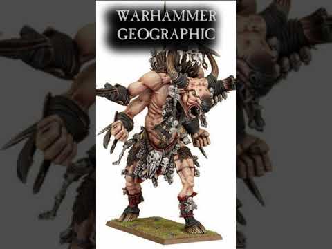 Ghorgon, A Warhammer Geographic production by Davidius Attenboroughius #Shorts