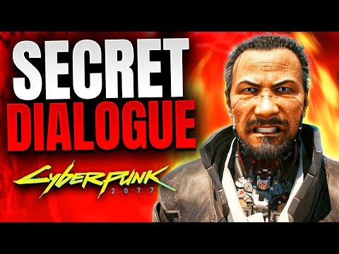 Cyberpunk 2077 - 16 SECRETS and RARE DIALOGUE You Probably Missed