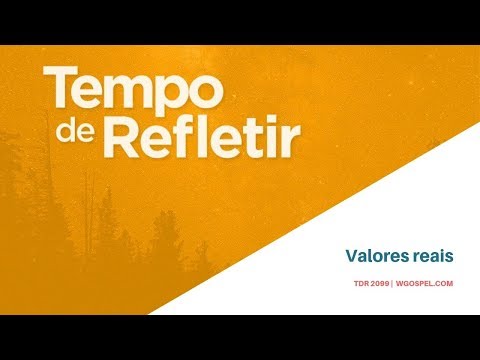 Tempo de Refletir 2099 - Valores reais