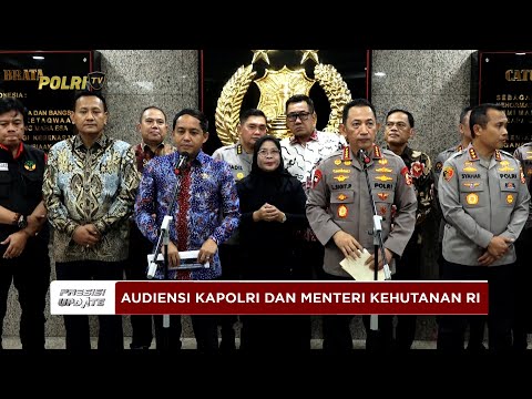 PRESISI UPDATE: LIVE - KAPOLRI DAN MENTERI KEHUTANAN SEPAKAT TANGANI KASUS KARHUTLA 24/10/25 (15.20)
