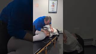 cracking OPEN her back joints *ASMR*