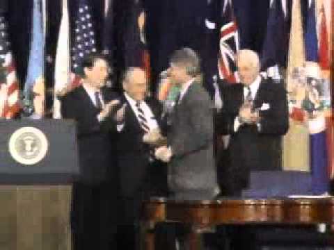 Bill Clinton signs NAFTA into law -- December 8, 1993