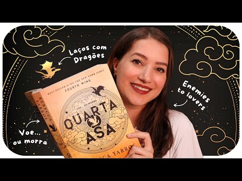 EU LI QUARTA ASA: Fantasia com Dragões e Academia de Cavaleiros (Vlog com Spoiler) | Patricia Lima