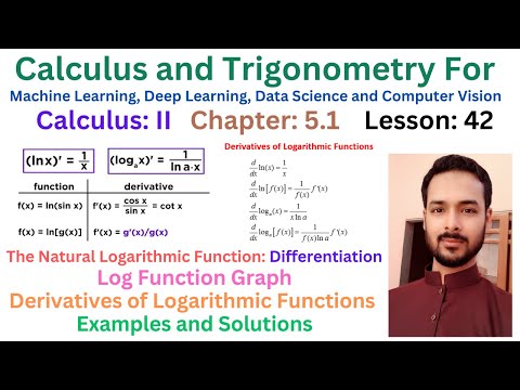 Lesson 42: The Natural Logarithmic Function: Differentiation