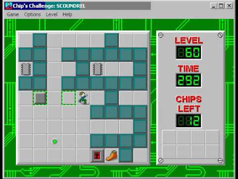 Chip's Challenge 1 Level 60 (Scoundrel) - 288 seconds