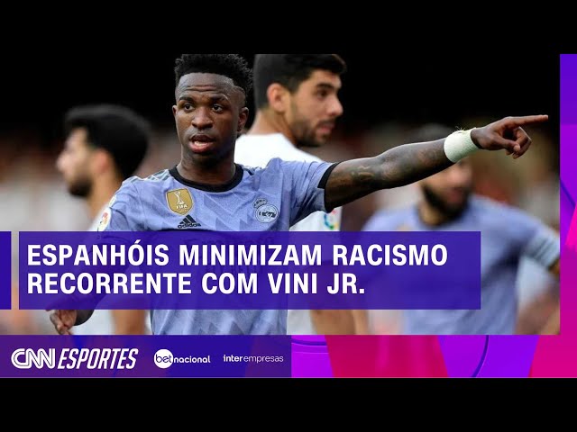 Espanhóis minimizam racismo recorrente com Vini Jr. | CNN PRIME TIME