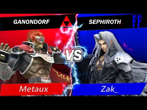 Métaux (Ganondorf) VS Zak_ (Sephiroth) - Session Smash Bros
