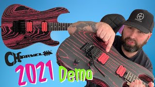 Video thumbnail for CHARVEL SAN DIMAS PRO MOD NEON PINK ASH 2021 DEMO,THE DIMARZIO SUPER DISTORTION IS SUPER AWESOME! by Ninecore Neil