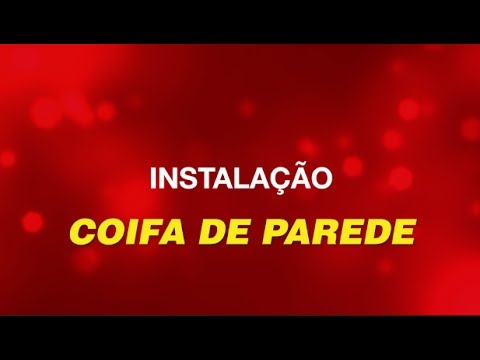 Video thumbnail of Coifa de Parede 75cm Vidro Reto Duto Slim Fogatti Inox