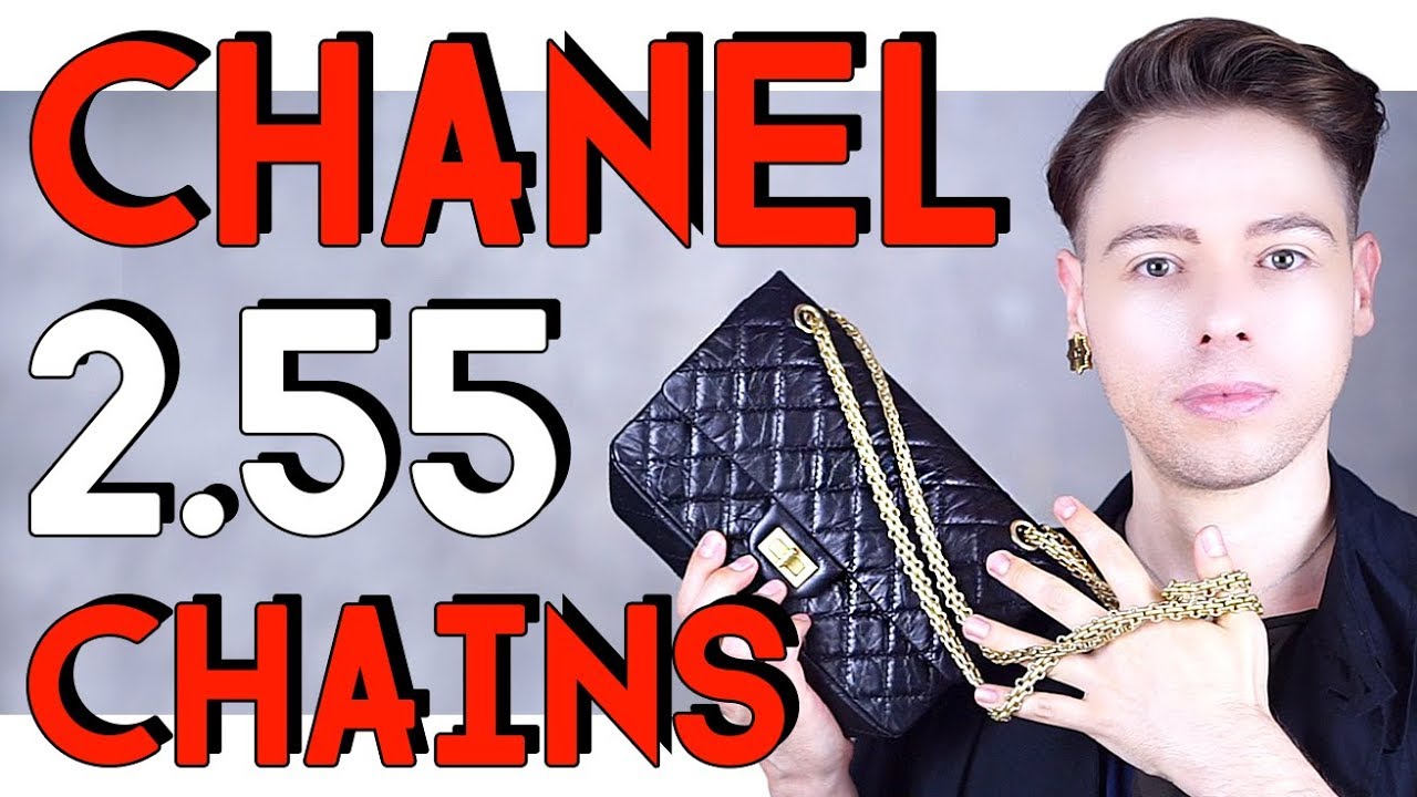 CHANEL 2.55 REISSUE BAG CHAIN REVIEW