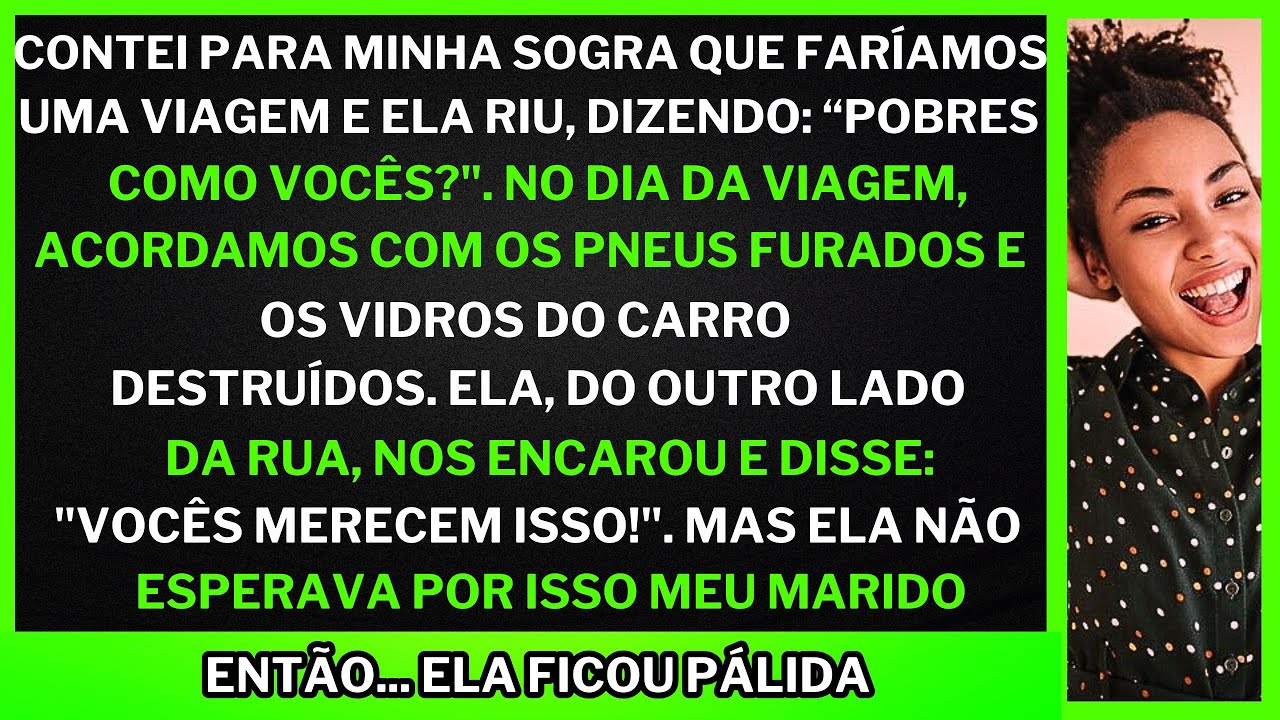 Minha sogra DESTRUIU meu carro no dia da nossa viagem , mas o pior ainda estava por vir.. meu marido