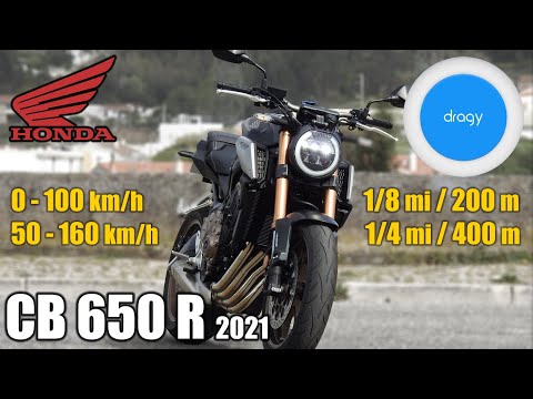 Thumbnail for 2021 Honda CB 650 R ⏱ 0 » 100 | 50 » 160 km/h DRAGY 📈☑️