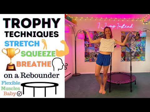 Trophy Techniques on a Rebounder | I Jump Instead on a Cellerciser®