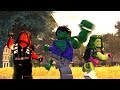 Hulk Transformation VS She Hulk VS Red She Hulk Lego Marvel S Avengers Game