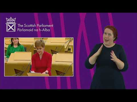 First Minister Statement: COVID 19 Next Steps BSL - 30th July 2020