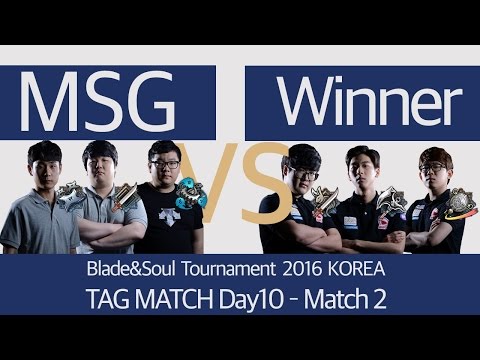 [B&S] Tournament 2016 KOREA TAG MATCH Day10 – Match2