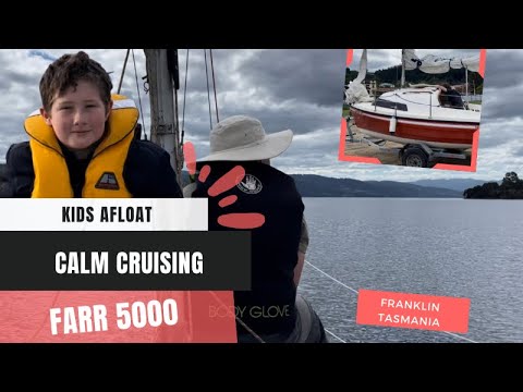 Farr 5000 dinghy cruise - calm sailing on a trailer sailer