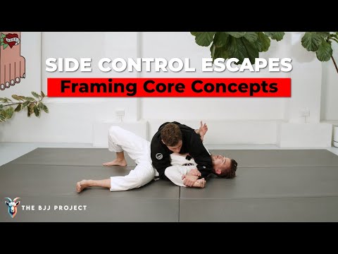 Framing for effective Side Control Escapes