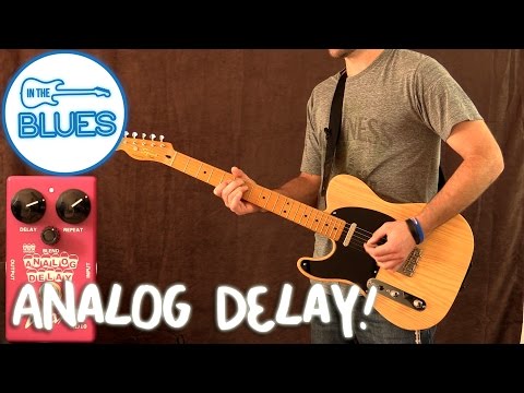 Maxon AD10 Analog Delay Pedal Demo