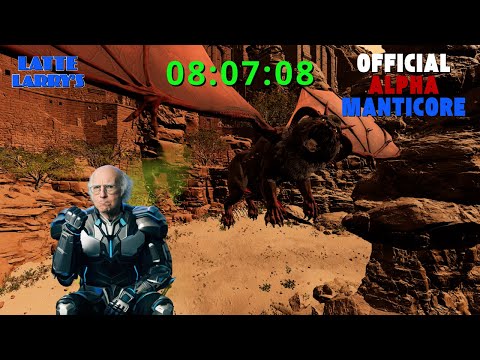 Easy Alpha Manticore SOLO Guide — Scorched Earth | Ark Survival Ascended