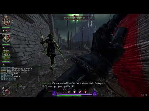 [ Vermintide 2 ] Steam tank driver, Saltzpyre