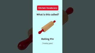 Cooking Vocabulary 🍴 #learnenglish #kitchenvocabulary