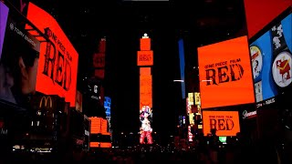 One Piece Film Red Times Square Takeover