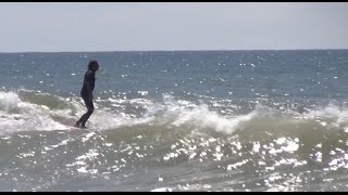 preview picture of video 'Surfing - Ditch Plains -  Montauk, NY -  August 14, 2014'