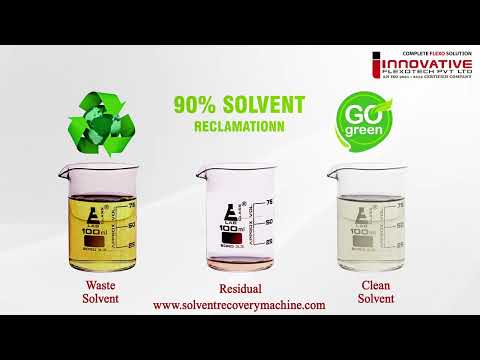 Toluene recycling machine 60 ltr