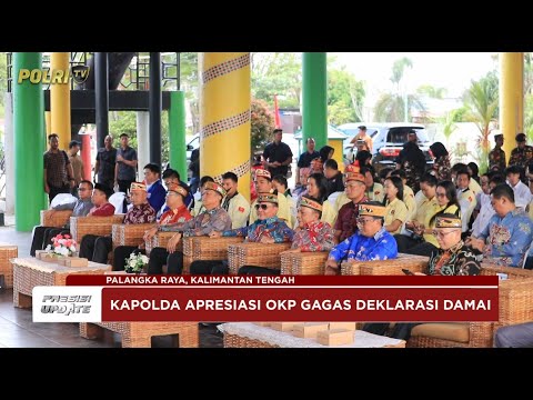 PRESISI UPDATE : KAPOLDA KALTENG HADIRI DEKLARASI DAMAI PEMUDA LINTAS IMAN 14/09/2025 (13.00)