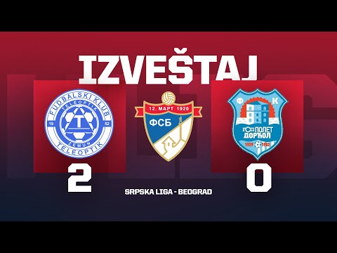 Izveštaj TELEOPTIK - GSP POLET DORĆOL Srpska Liga Beograd 1. Kolo