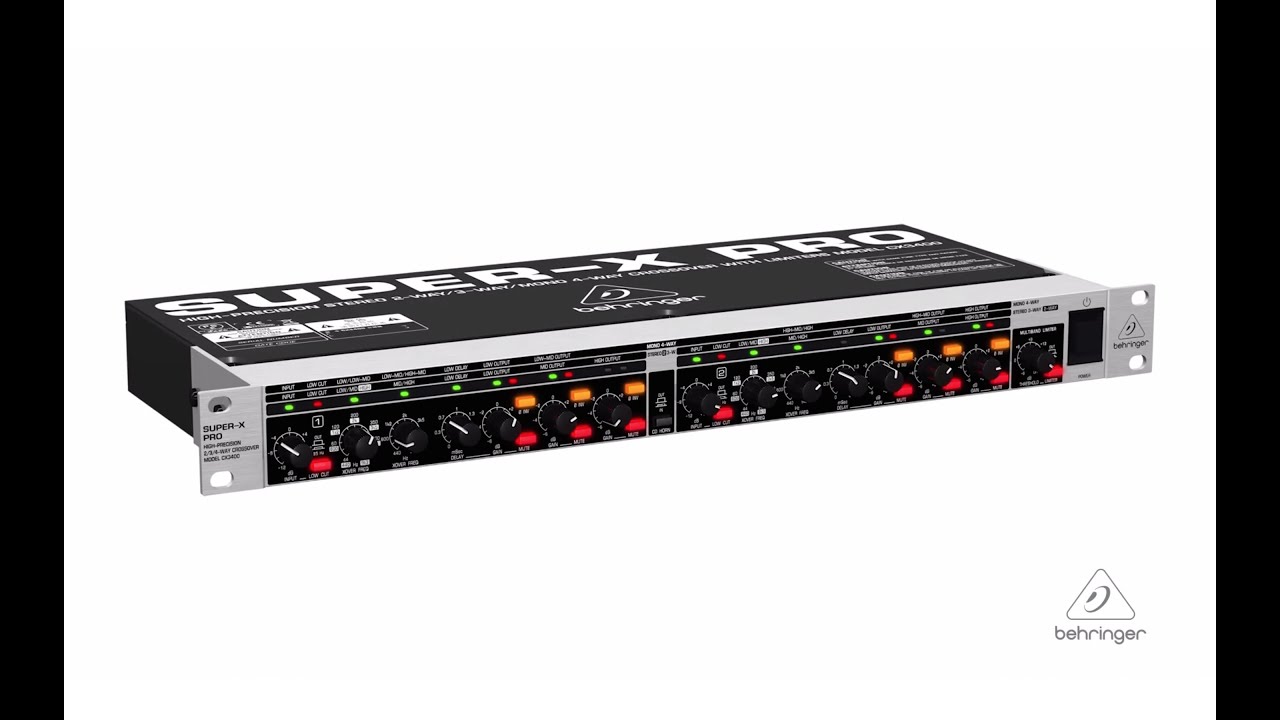 Behringer Super-X CX3400 v2 Crossover