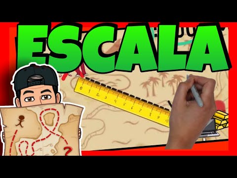 🏴‍☠️ La ESCALA MAPAS y PLANOS 🏴‍☠️ [ para NIÑOS de PRIMARIA ]