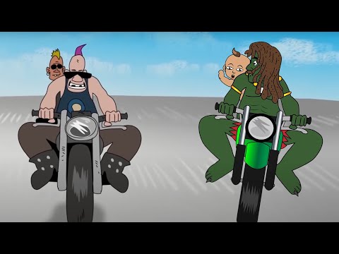 Crazy Racer Raja Tega "Apes" - Balapan Lucu